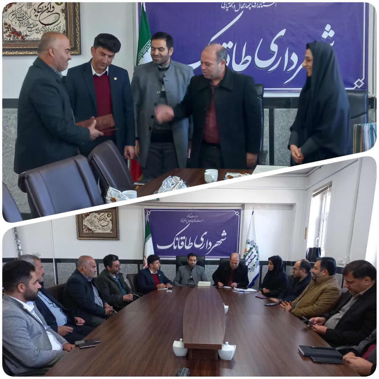 تجلیل از خیر و اهدا کننده زمین جهت احداث کتابخانه عمومی