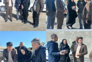بازدید معاون شهرسازی  اداره‌ کل راه و شهرسازی استان ، شهردار وکارشناسان شهرداری از پروژه ها