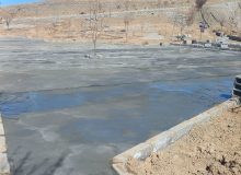 زیر سازی محل بازی کودکان (بوستان شهرداری)