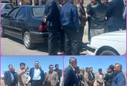 بازدید از جاده چهار خطه شهرکرد – شلمزار و طرح مسکن ملی شهر طاقانک