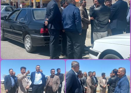 بازدید از جاده چهار خطه شهرکرد – شلمزار و طرح مسکن ملی شهر طاقانک