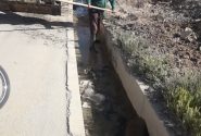 لایروبی جدول خیابان امام
