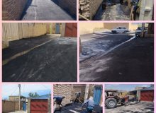 زیر سازی و آسفالت بن بست شهیدان محمد علی ترابی وجهانگیر کریمزاده