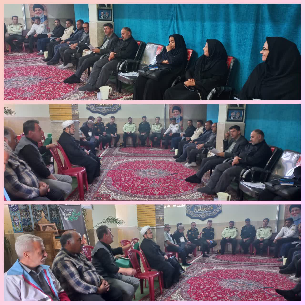 برگزاری جلسه برنامه ریزی ایام محرم ، تاسوعا وعاشورای حسینی