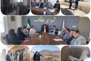بازدید مدیر کل دفتر امور شهری و شوراهای استانداری از شهر طاقانک